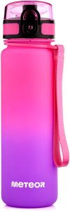 Meteor Bidon sportowy 500 ml różowy/fioletowy 2