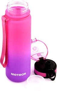 Meteor Bidon sportowy 500 ml różowy/fioletowy 3