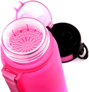 Meteor Bidon sportowy 500 ml różowy/fioletowy 5