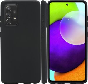 dbramante Tylnia osłona na telefon - 100 % recyklingowy plastik - Night Black - na Samsung Galaxy A52 4