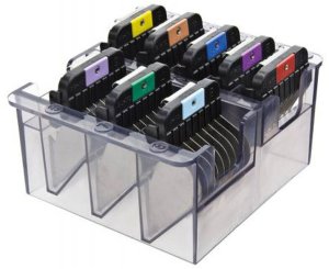 Maszynka do włosów Moser 1247-7440 Hair Clipper Attachment Combs Set, 8 pcs 3