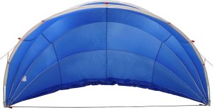 vidaXL Niebieska kopuła basenowa 430 x 430 x 210 cm 7