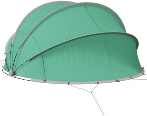 vidaXL Zielona kopuła basenowa 405 x 405 x 192 cm 6
