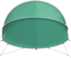 vidaXL Zielona kopuła basenowa 405 x 405 x 192 cm 8