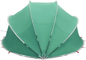 vidaXL Zielona kopuła basenowa 405 x 405 x 192 cm 9