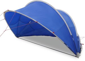 vidaXL Niebieska kopuła basenowa 405 x 405 x 192 cm 3