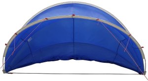 vidaXL Niebieska kopuła basenowa 405 x 405 x 192 cm 7