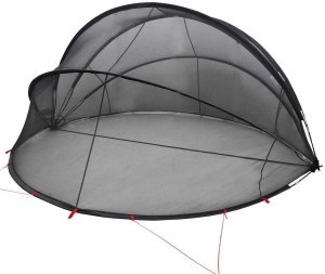 vidaXL Kopuła basenowa Czarny 336 x 322 x 160 cm 10