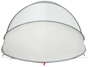 vidaXL Basenowa kopuła szara i pomarańczowa 546 x 516 x 250 cm 8