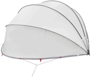 vidaXL Basenowa kopuła szara i pomarańczowa 546 x 516 x 250 cm 10