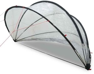 vidaXL Kopuła przezroczysty 336 x 322 x 160 cm PVC 3