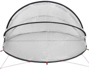 vidaXL Kopuła przezroczysty 336 x 322 x 160 cm PVC 8