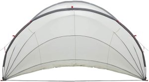 vidaXL Kopuła basenowa Szary i pomarańczowy 500 x 500 x 236 cm 7