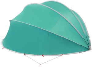 vidaXL Zielona kopuła do basenu 430 x 430 x 210 cm 10