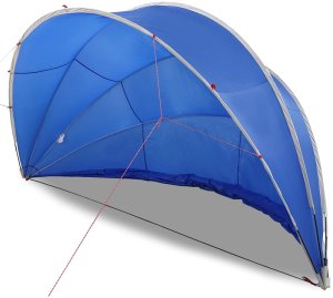 vidaXL Niebieska kopuła basenowa 500 x 500 x 236 cm 3