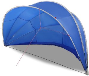 vidaXL Niebieska kopuła basenowa 546 x 516 x 250 cm 3