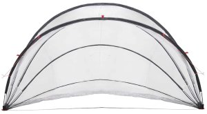 vidaXL Przezroczysta kopuła do basenu 546 x 516 x 250 cm PVC 7