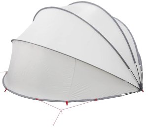 vidaXL Kopuła basenowa szara i pomarańczowa 472 x 460 x 229 cm 10