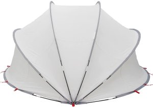 vidaXL Kopuła basenowa szary i pomarańczowy 336 x 322 x 160 cm 9