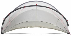 vidaXL Kopuła basenowa szara i pomarańczowa 405 x 405 x 192 cm 7