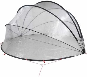 vidaXL Przezroczysta kopuła do basenu 472 x 460 x 229 cm 10