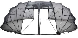 vidaXL Przezroczysty namiot do basenu 538 x 440 x 204 cm 6