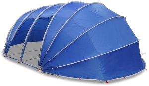 vidaXL Namiot do basenu niebieski 640 x 432 x 205 cm 3
