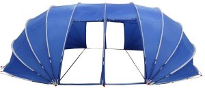 vidaXL Namiot do basenu niebieski 640 x 432 x 205 cm 6