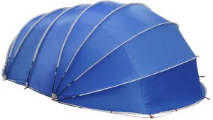 vidaXL Namiot do basenu niebieski 640 x 432 x 205 cm 8