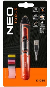 Pistolet do kleju Neo 17-085 4.2 W 3.7 V USB 8