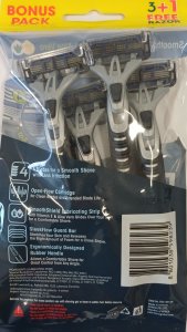 Golarka DORCO Pace 4 Pro Jednorazowa maszynka do golenia 4 ostrza 1 op. - 4 szt. 3