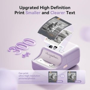 Drukarka etykiet Niimbot B21 Pro Portable Label Printer (purple) 3