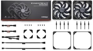 Wentylator Noctua NF-A14x25 G2 PWM Sx2-PP chromax.black 4