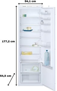 Lodówka do Zabudowy Blaupunkt 5CL280FF0 Chłodziarka 177.5 x 56 cm LED 3