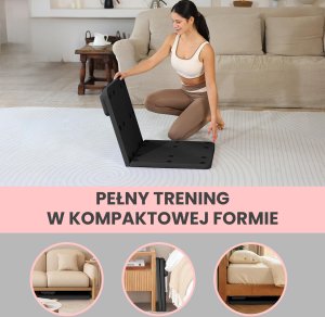 Extralink Pilates board reformer for abdominal exercises, push-ups 8