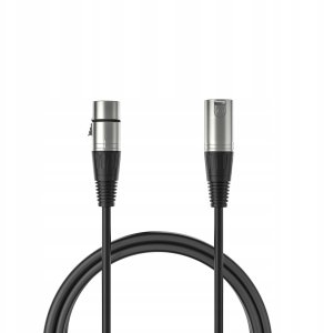 Fifine Kabel mikrofonowy L9C XLR męski - żeński, 1,8 m, czarny 2