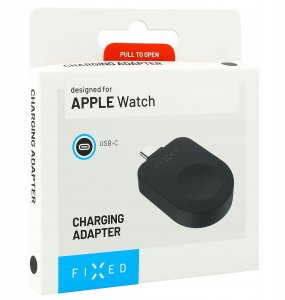 Fixed USB-C Charging Adapter for Apple Watch compatible with Powerstation Uni, Black 6