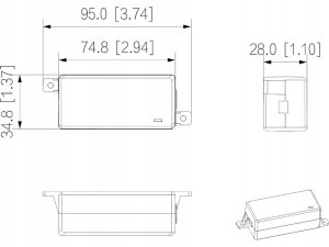 Zasilacz do laptopa Dahua Technology 12 W, 1 A, 12 V (PFM325D-1210EN) 2