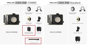 Lampa studyjna Zhiyun Molus LED X200 RGB Cob Light Combo 2
