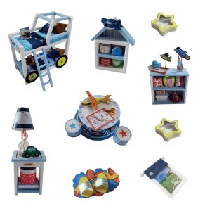 Playmates Toys 2Kids Toys miniatura domku Charles'a 5