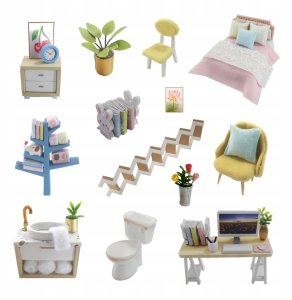 Tm Toys 2Kids Toys miniatura domku Dom spokojnych chwil 3