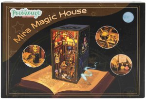 Domus Kits 2Kids Toys układanka Zatrzymywacz na książki Domek czarodziejki Miry 5