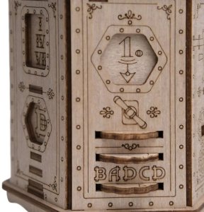 Annick Goutal EscapeWelt 3D drewniana układanka łamigłówka Fort Knox Pro 3