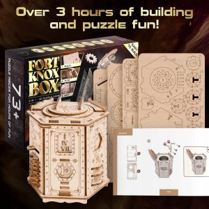 Annick Goutal EscapeWelt 3D drewniana układanka łamigłówka Fort Knox Pro 10
