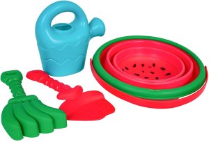 MEGA Zestaw Akcesoriów do Piasku + Składane Wiaderko 2
