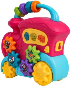 Wielofunkcyjny Pociąg dla Najmłodszych z Funkcją Dźwięku 4