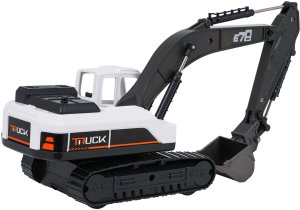 Metalowa Koparka Biała 3