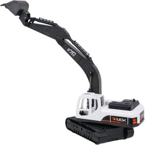 Metalowa Koparka Biała 4