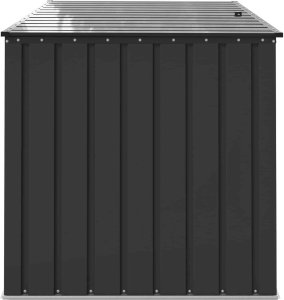 Skrzynia ogrodowa vidaXL Skrzynia do przechowywania w ogrodzie Czarny 8
