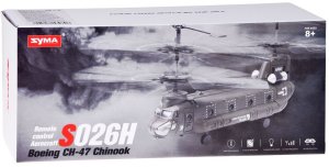 Syma S026H Helikopter zdalnie sterowany Chinook stabilizacja GYRO RC0714 EDUKAMP 9